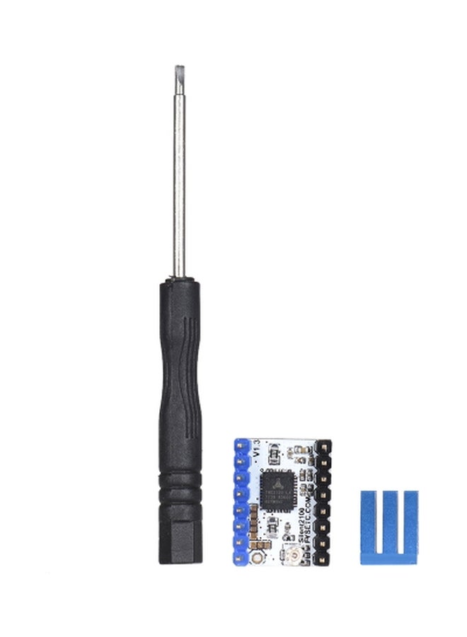 Silent Stepper Motor Driver Module With Heat Sink Screwdriver White/Black/Blue