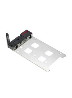 Olmaster 2 Bays Mobile Rack With Key Lock LED Indicator Support Black  - Image 4