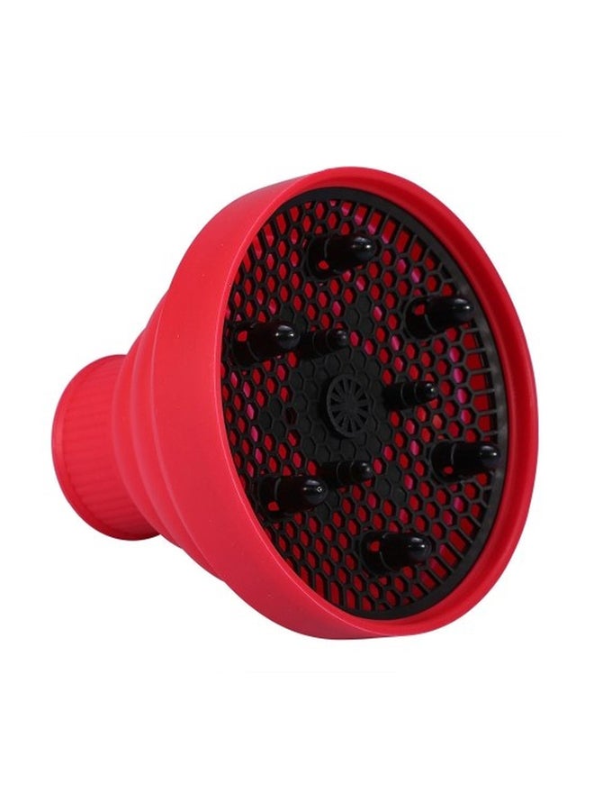 Foldable Hairdryer Diffuser Red/Black - Image 2