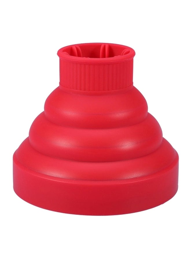 Foldable Hairdryer Diffuser Red/Black - Image 1
