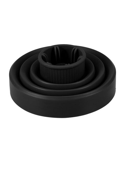 Foldable Hairdryer Diffuser Black