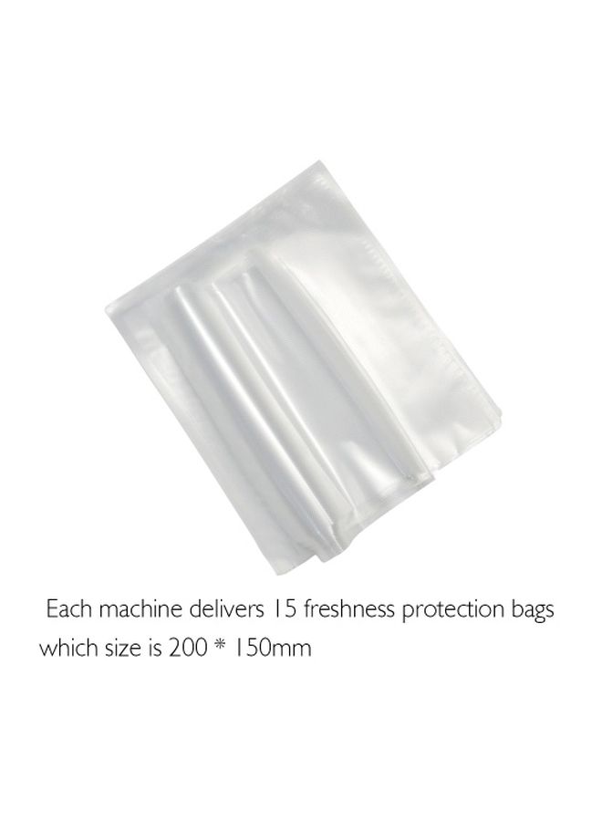 آلة تغليف بتفريغ الهواء بقوة 100 وات H21655GR-UK أبيض/أخضر - Image 3