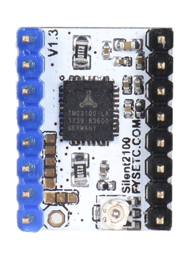 Silent Stepper Motor Driver Module With Heat Sink Screwdriver White/Black/Blue