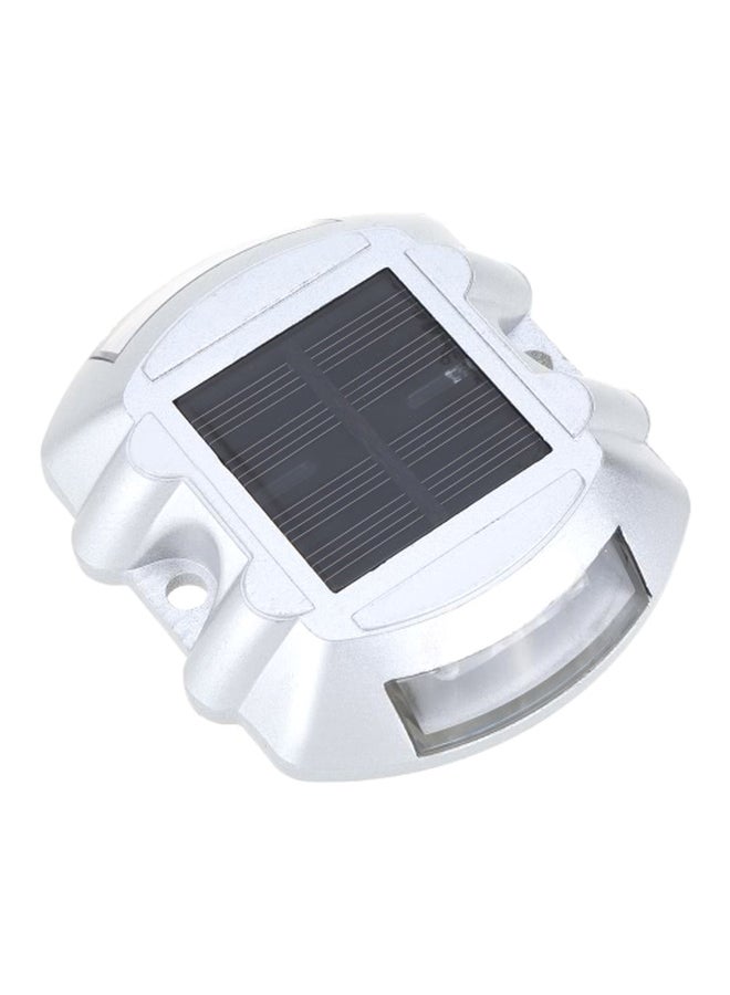 Solar Powered LED Stud Lamp Red 10.7x2.5x9cm - Image 2