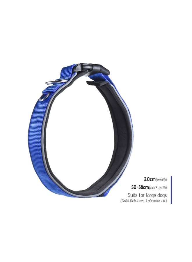 Adjustable Dog Collar Blue - Image 2