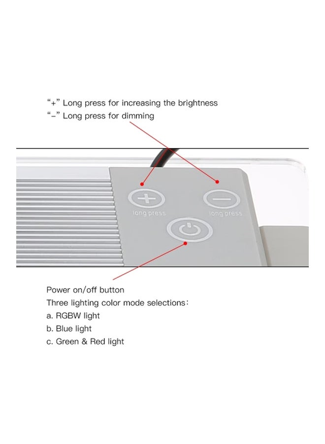 مصباح LED لحوض الأسماك مع جهاز تحكم باللمس أخضر/أزرق - Image 2