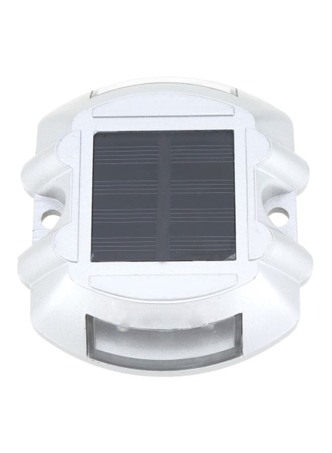 مصباح بإضاءة LED يعمل بالطاقة الشمسية أبيض 10.7x2.5x9سم  - Image 1