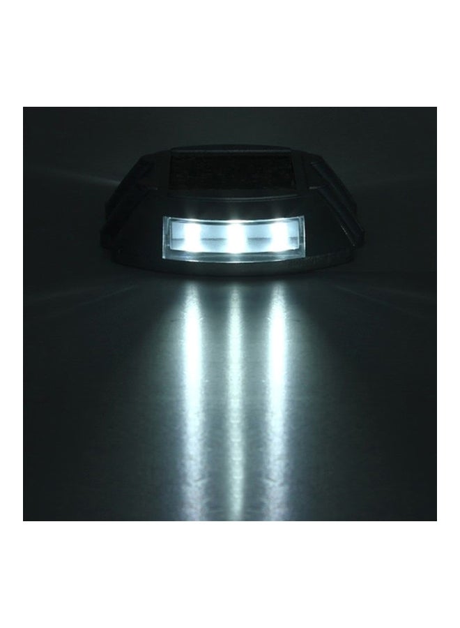 مصباح بإضاءة LED يعمل بالطاقة الشمسية أبيض 10.7x2.5x9سم  - Image 4