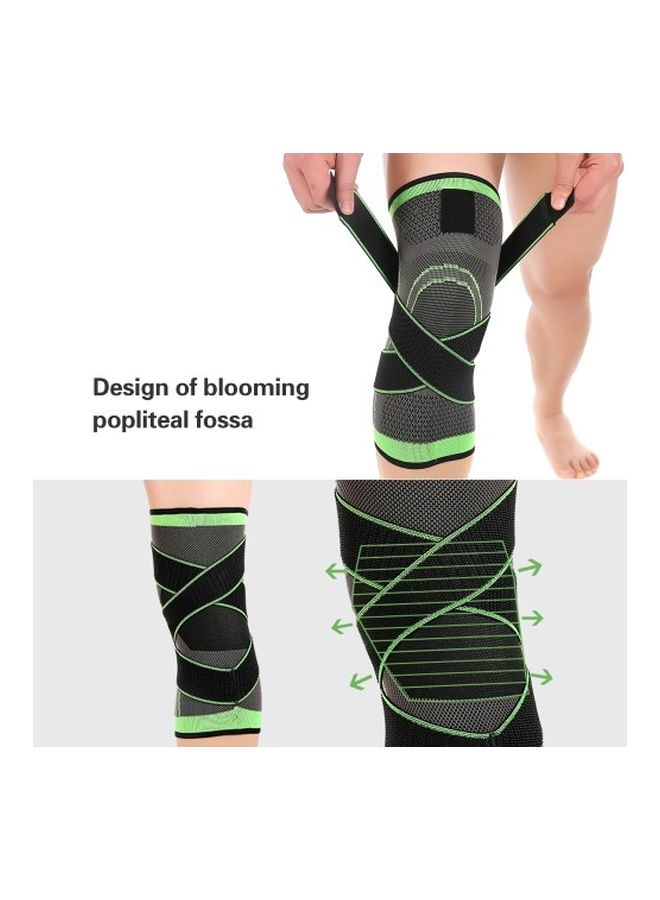Generic - Adjustable Compression Straps Knee Support - Free Size - Color May Vary - Image 1