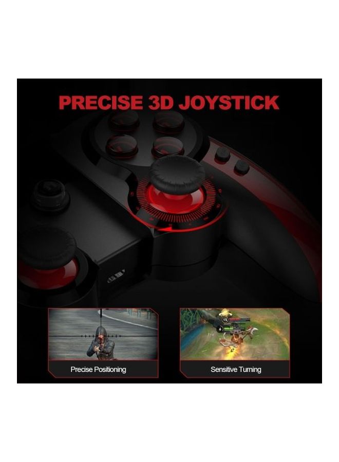 Bluetooth Joystick With Mobile Phone Holder - Wireless