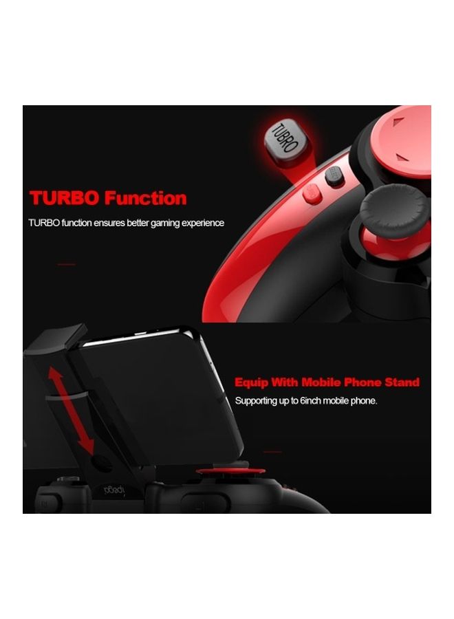 Ipega Bluetooth Joystick With Mobile Phone Holder - Wireless  - Image 5