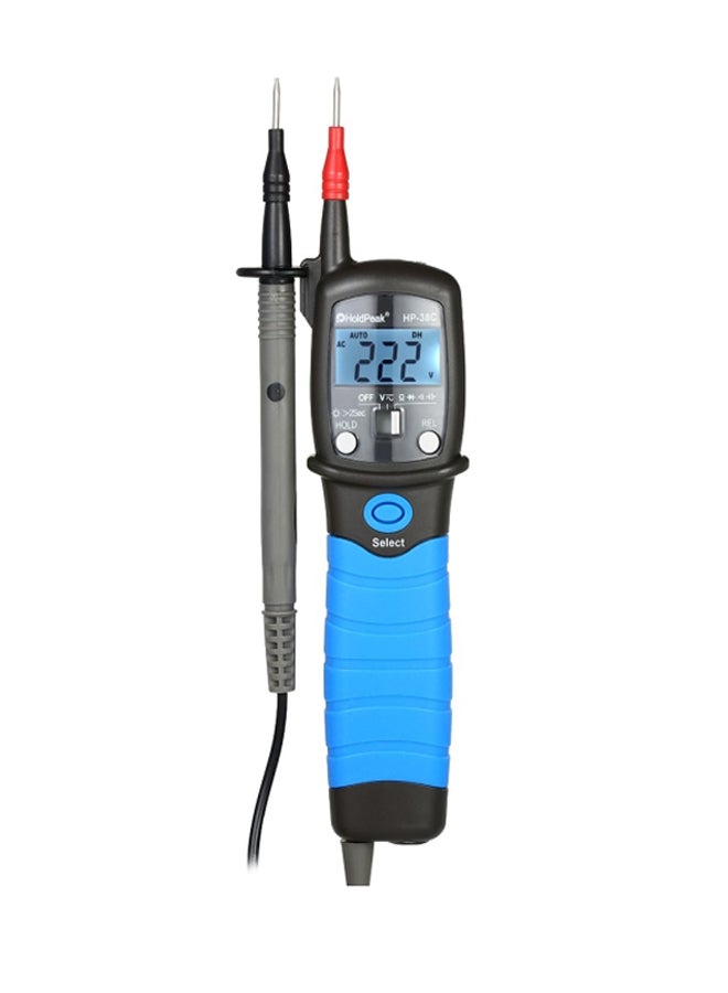 HoldPeak - High Precision Digital Multimeter Black/Blue - Image 1