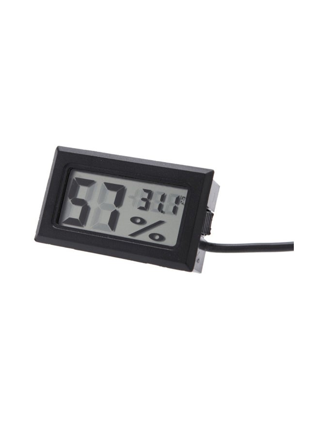 LCD Digital Thermometer Black - Image 2
