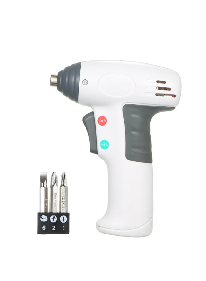 Generic Cordless Screwdriver White  - Image 1