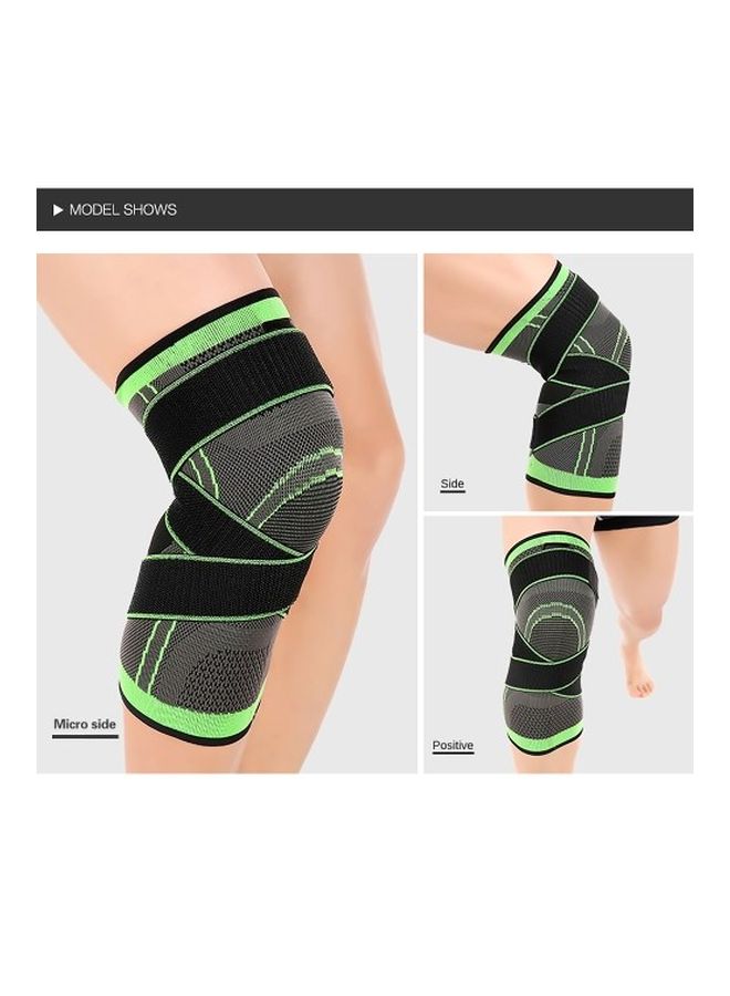 Generic - Adjustable Compression Straps Knee Support - Free Size - Color May Vary - Image 1