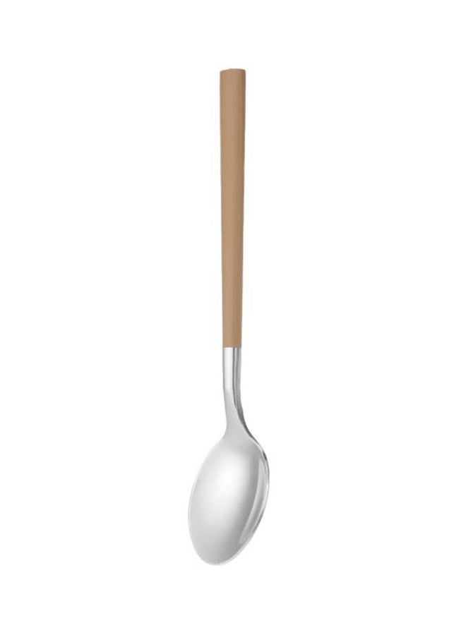 Stainless Steel Spoon Brown/Silver 14.8x2.8cm - Image 1
