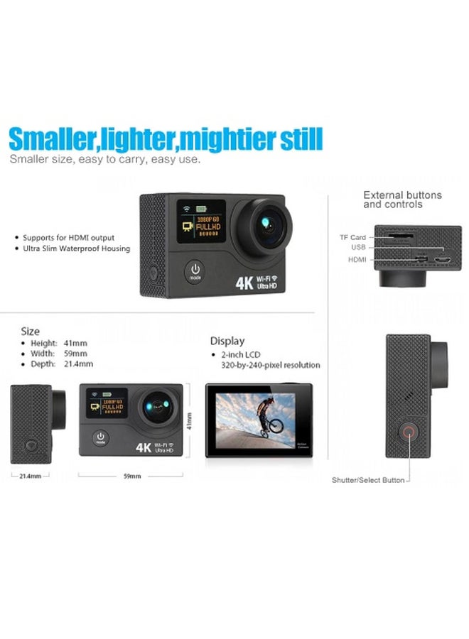 Ultra HD 4K Action Camera - Image 2