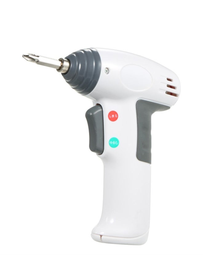 Generic Cordless Screwdriver White  - Image 3