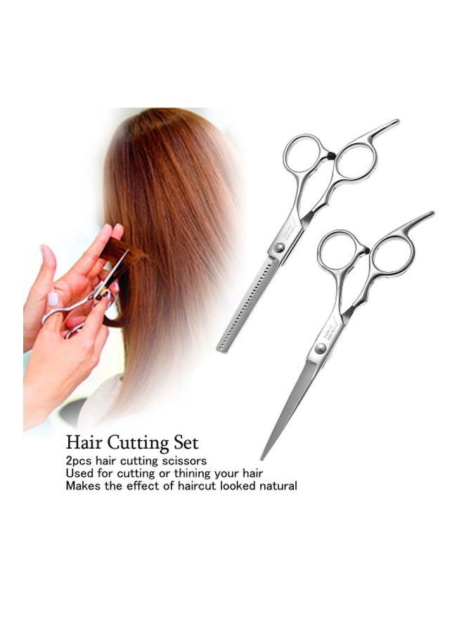 SMITH CHU 2-Piece Hair Cutting Scissors Set Silver  - Image 5