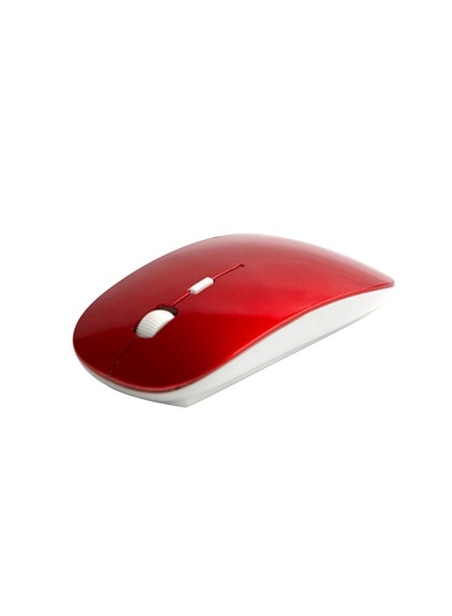 Wireless Mouse Red/White - Image 1