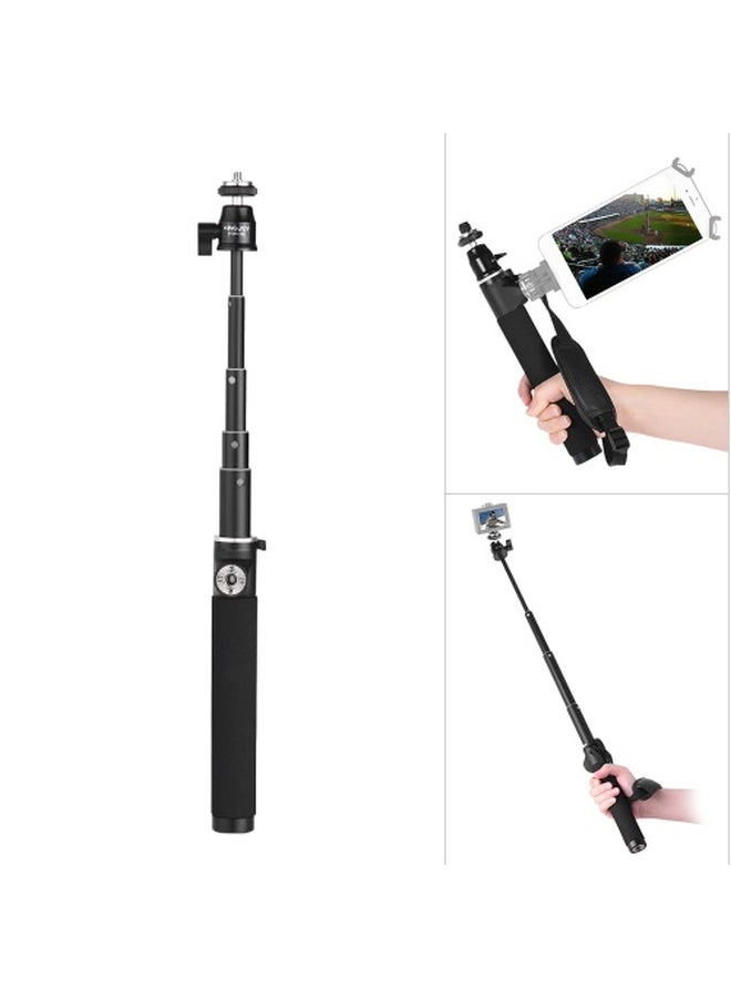 Kingjoy - Extendable Selfie Stick Black - Image 1