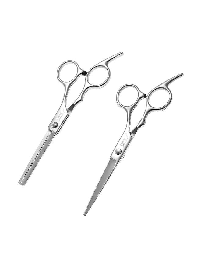 SMITH CHU 2-Piece Hair Cutting Scissors Set Silver  - Image 1