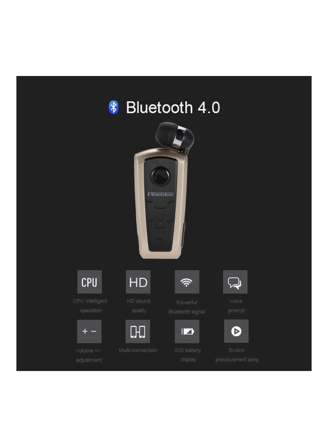 Fineblue - In-Ear Bluetooth Headset Black - Image 1