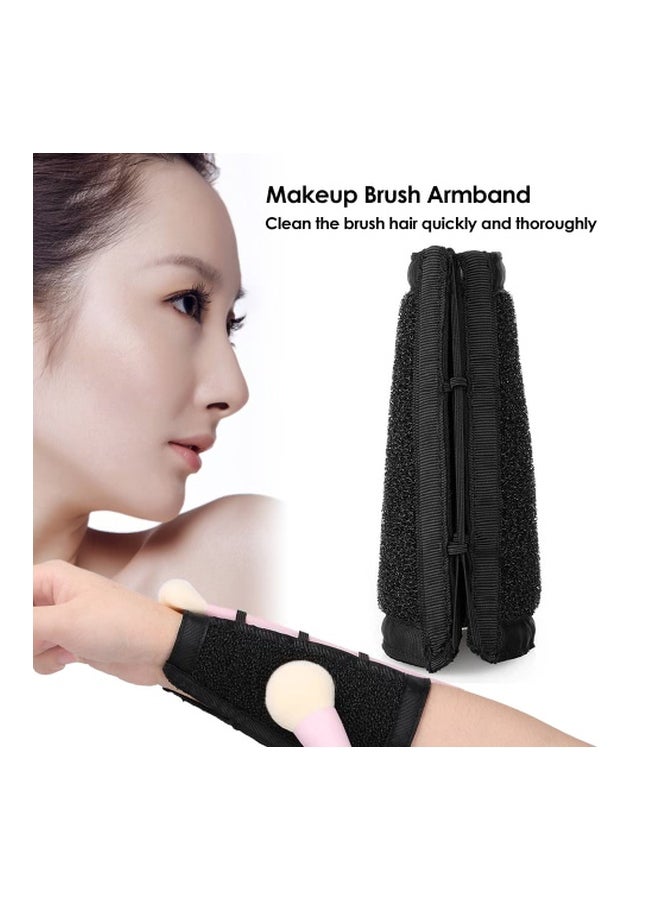 Colour Remover Makeup Brush Armband Black - Image 2