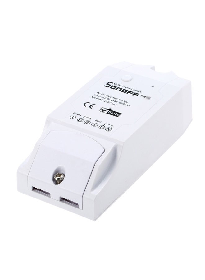 SONOFF Temperature And Humidity Sensor For Home White/Black 0.5meter - Image 1