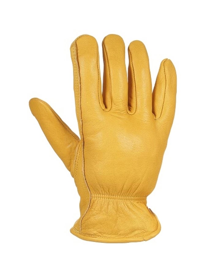 Non-Slip Protective Gloves Yellow 26x13cm - Image 3
