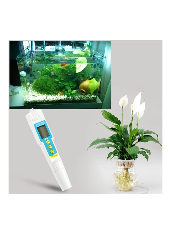 3-In-1 Water Quality Tester White 188x40x40mm - Image 3