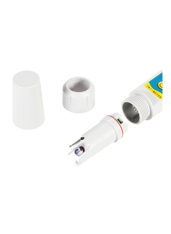3-In-1 Water Quality Tester White 188x40x40mm - Image 2