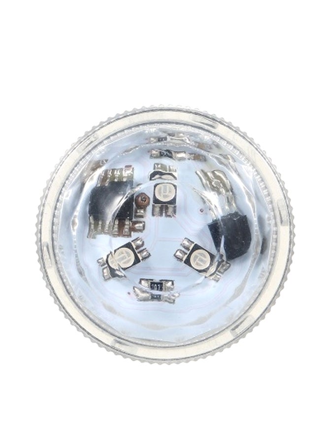 مصباح LED  قابل للتشغيل تحت الماء مع جهاز تحكم عن بعد عدد 12 قطعة متعدد الألوان - Image 1