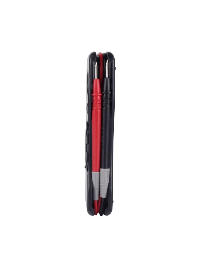 Pocket Size Handheld LCD Digital Multimeter Black/Red 12x2x7centimeter