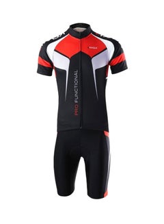 Jersey And Padded Shorts Cycling Set -XL XL
