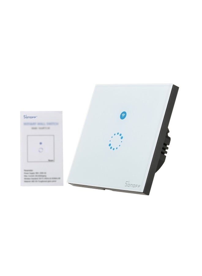 SONOFF - Wifi Touch Screen Switch White/Black - Image 1