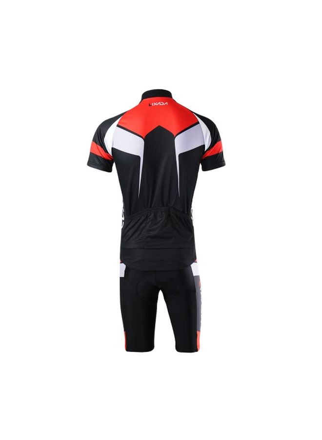 LIXADA - Jersey And Padded Shorts Cycling Set -XL XL - Image 1