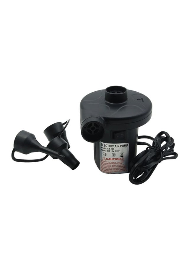 Generic Portable Electric Multifunctional Air Pump 12x10x11.5 Black 10.5x9x9cm  - Image 5