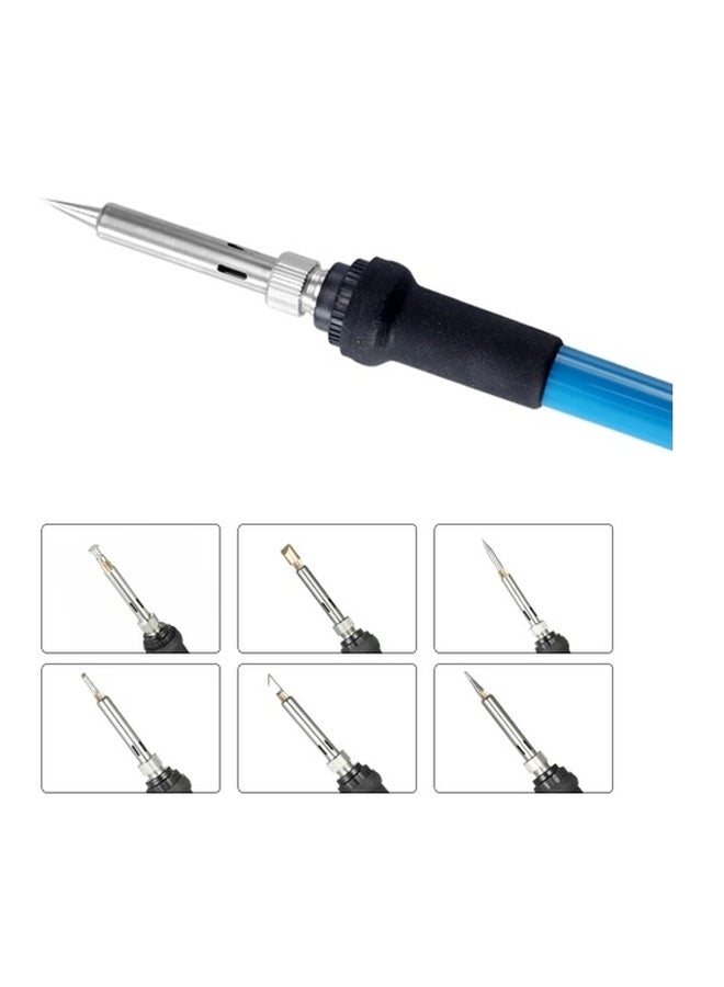 28-Piece Welding Soldering Iron Kit Blue/Black/Gold - Image 4