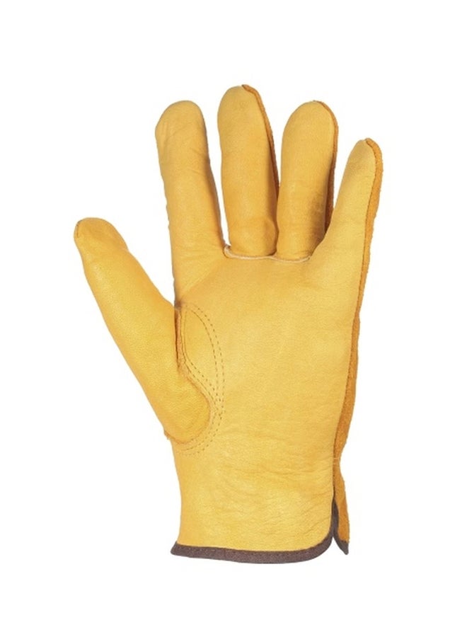 قفازات حماية مانعة للانزلاق أصفر 26x13سم - Image 3