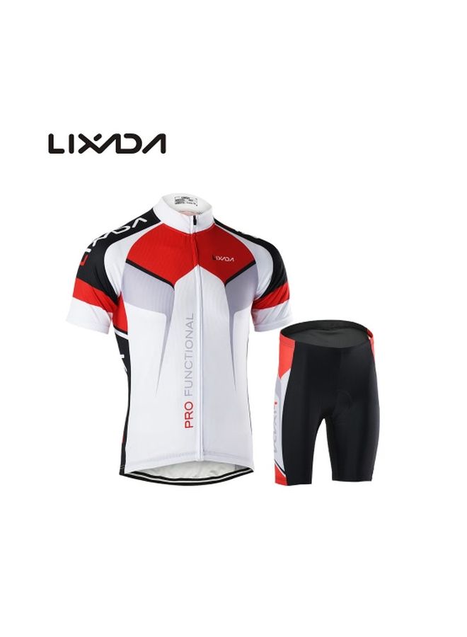 LIXADA - Jersey And Padded Shorts Cycling Set S - Image 1
