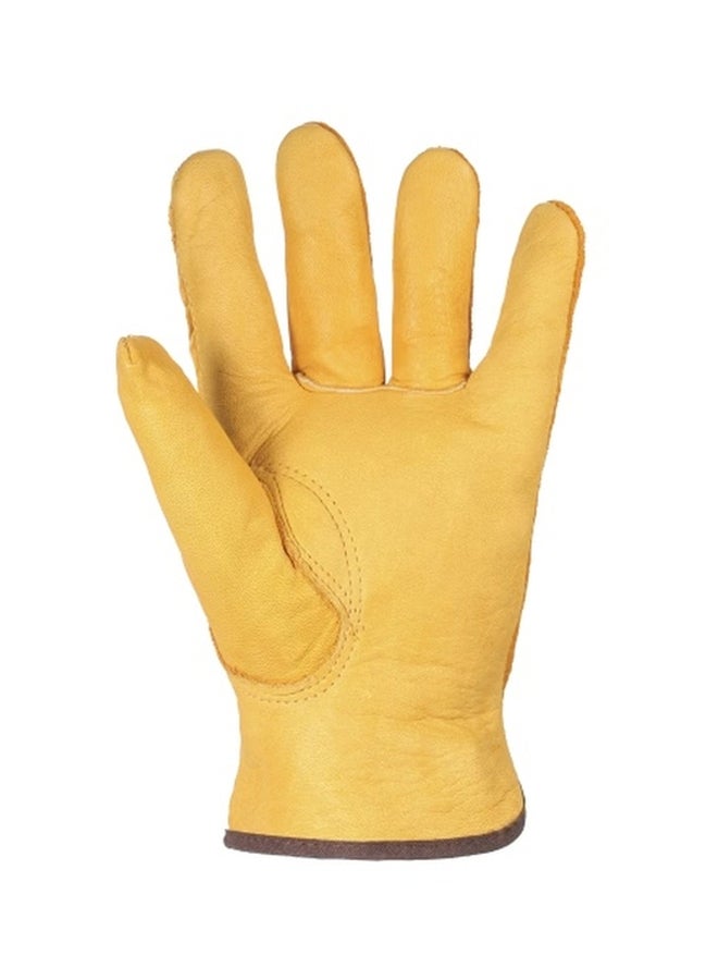قفازات حماية مانعة للانزلاق أصفر 26x13سم - Image 2