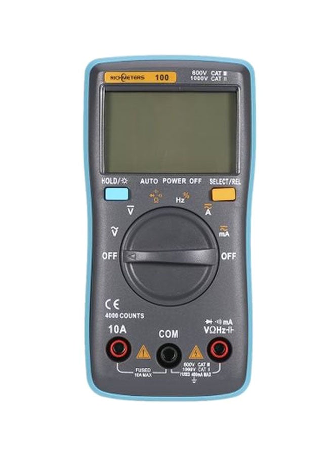 RM100 LCD Screen Digital Multimeter Blue/Black 130x32x114cm - v1553796485/N22871034A_1