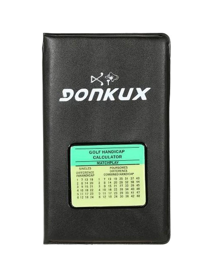 Generic Golf Score Tracking Card Scorecard Holder With Pencil - Image 1