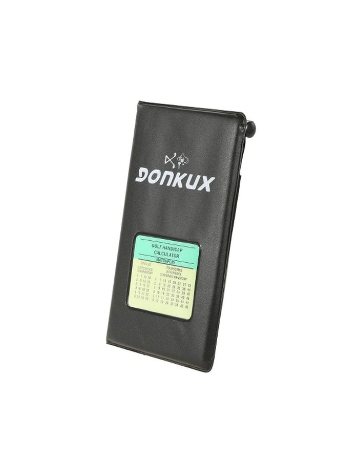 Generic Golf Score Tracking Card Scorecard Holder With Pencil - Image 2