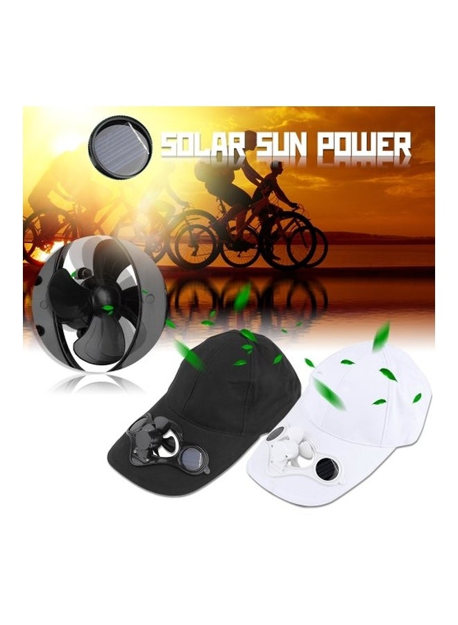 Generic - Solar Power Fan Hat - Image 1