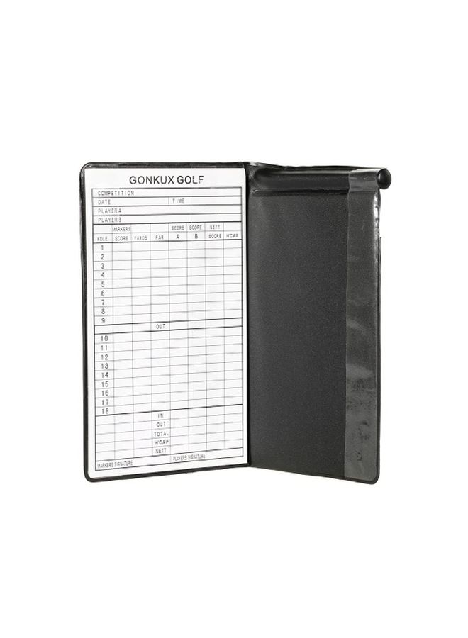 Generic Golf Score Tracking Card Scorecard Holder With Pencil - Image 5