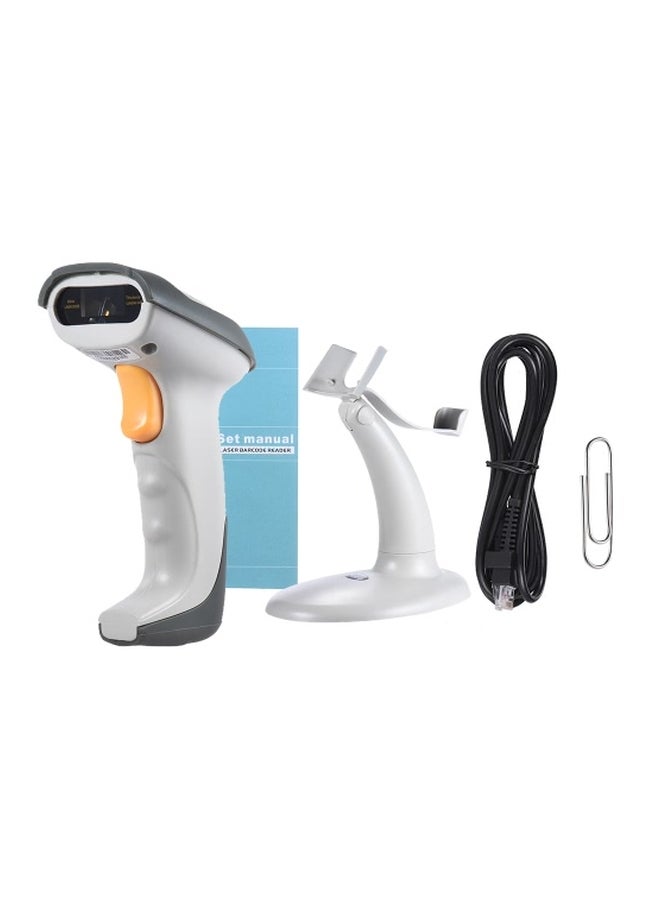 Generic Bi-Directional Barcode Scanner White/Black  - Image 2