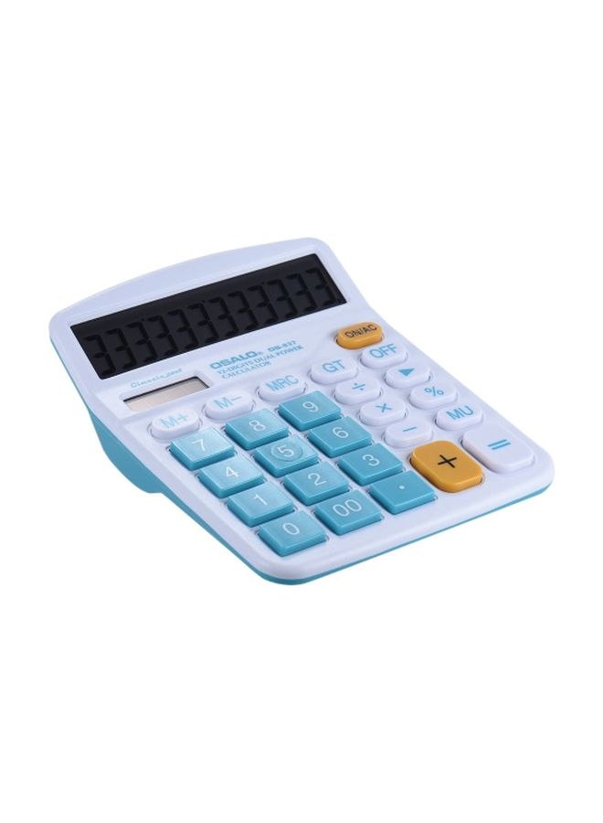 OSALO - Desktop Electronic Calculator Blue/White - Image 1