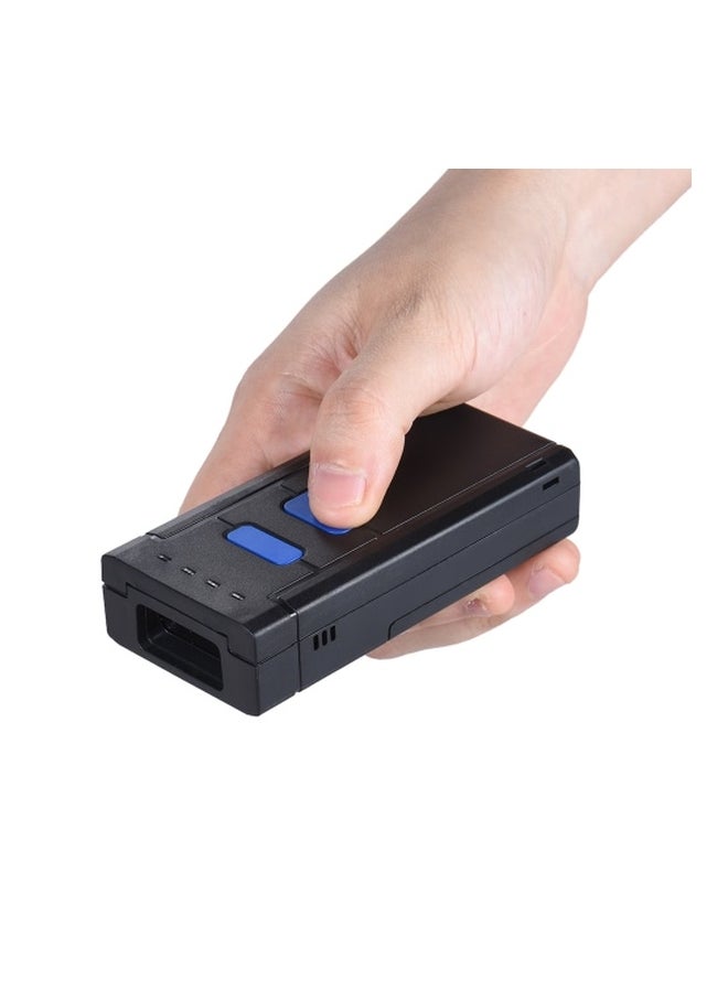 Generic Portable Wireless Barcode Scanner Black  - Image 3